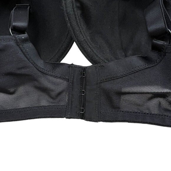 Breezies Womens Padded Bra Size 36D Solid Black Adjustable Strap Wired - Picture 11 of 16